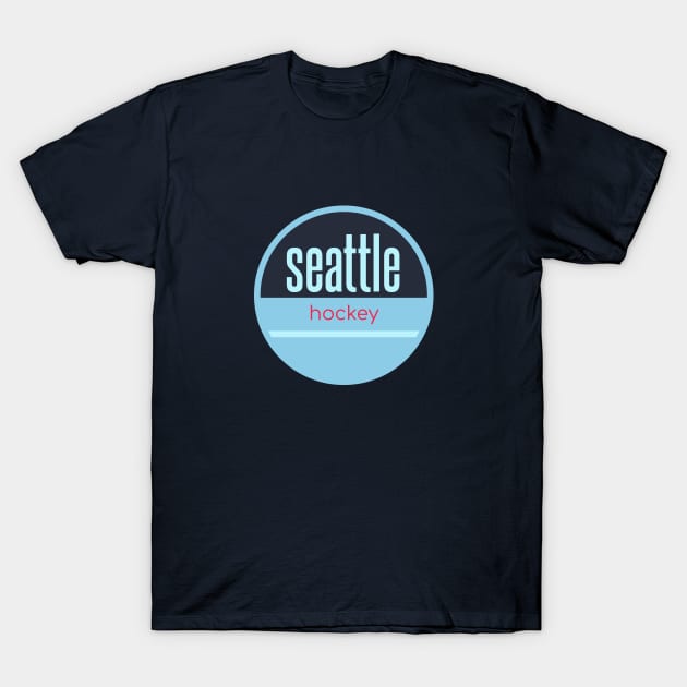 seattle kraken hockey T-Shirt by BVHstudio